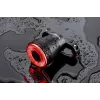 Rockbros Q5 luz traseira preta para bicicletas com sistema STOP inteligente