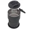 Chaleira elétrica Adler AD 1377G, capacidade 0,6 L, 600 W, cinzento, plástico/silicone/aço inoxidável