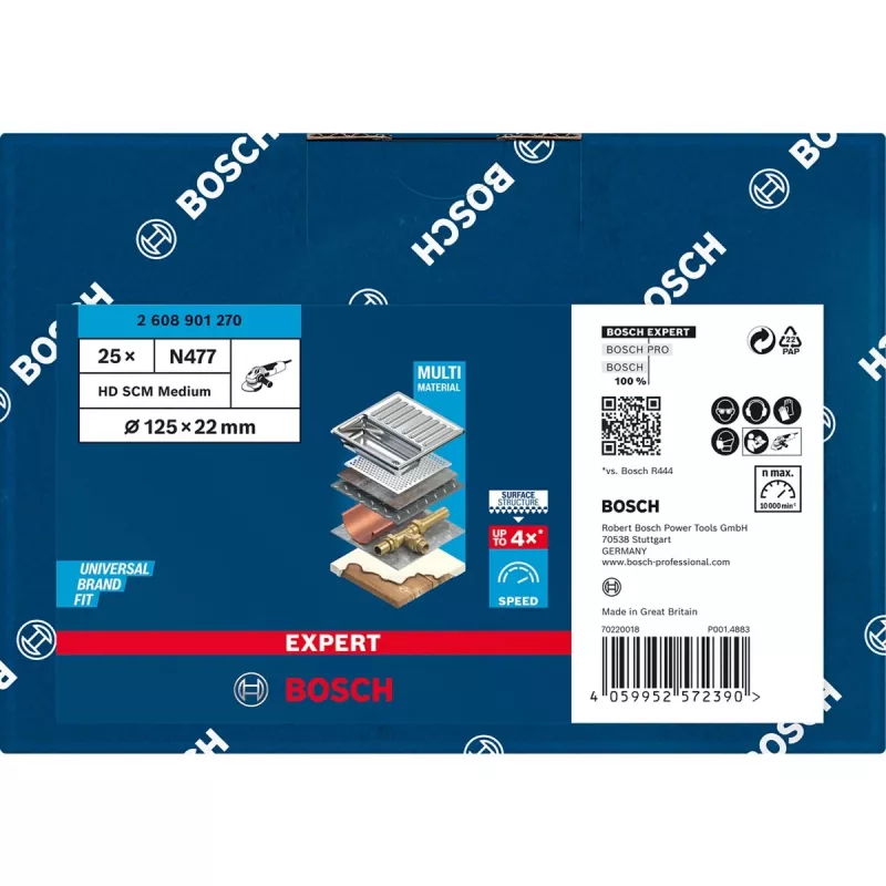 Bosch 2 608 901 270 Acessório para rebarbadora Disco de lixa