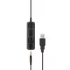 EPOS | SENNHEISER IMPACT SC 75 USB MS headset com fios de arco de cabeça conectividade/música USB Type-A preto