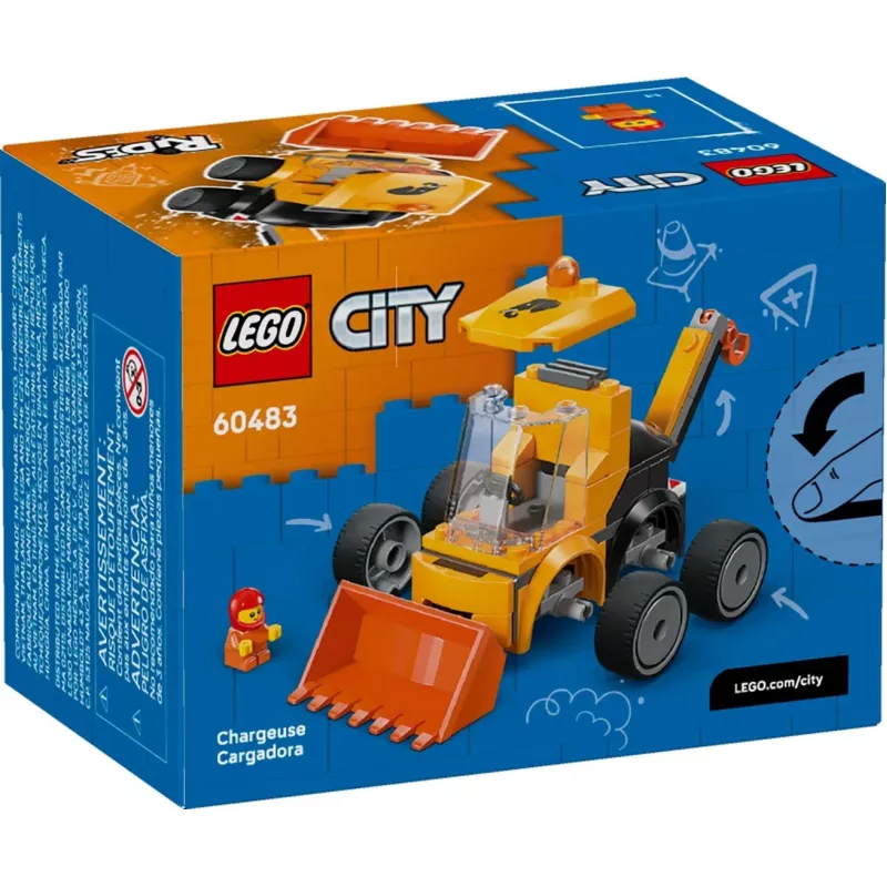 LEGO CITY 60483 Veículos - Pá Carregadora