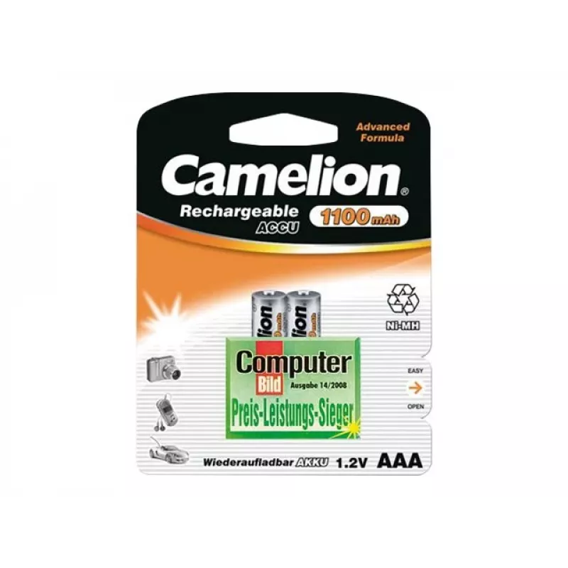 Bateria recarregável Camelion NH-AAA1100BP2