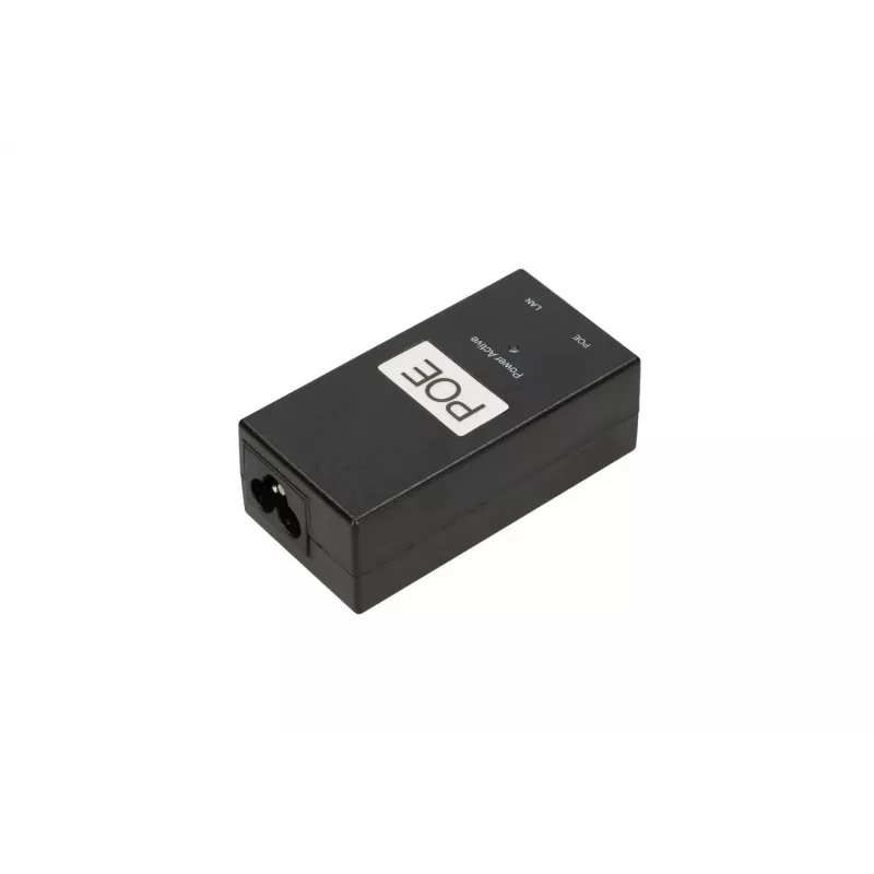 Fonte de alimentação Extralink POE-48-24W-G, 48V, 0,5A, 24W, Gigabit, cabo incluído 802.3af/at