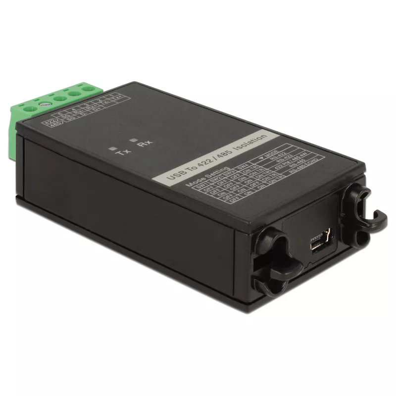 Adaptador de cabo DeLOCK 62501 USB 2.0 RS-422/485 preto verde