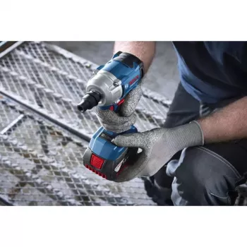 Chave de impacto sem fio GDS 18V-350 Professional solo, 18Volt (Azul, sem bateria e carregador)