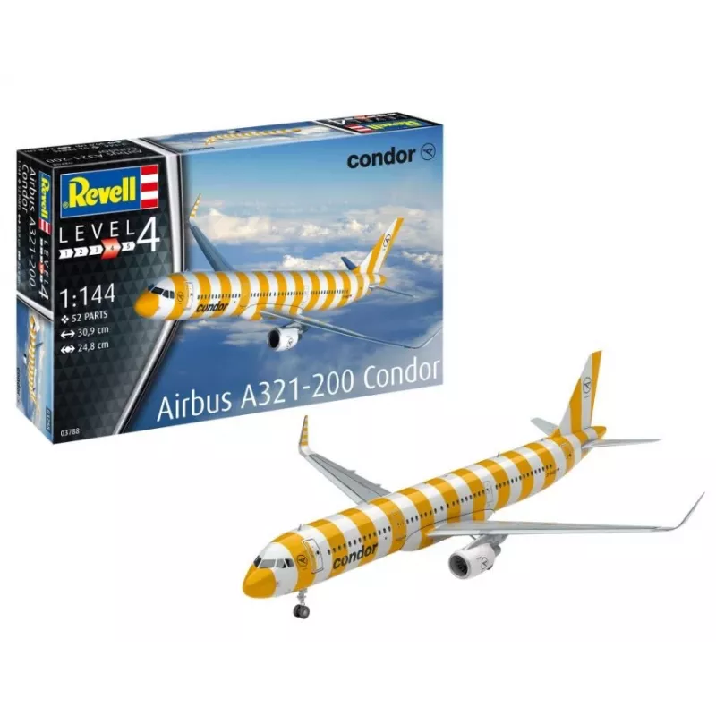 Modelo em plástico A321-200 CONDOR 1/144