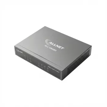 Conjunto VDSL2 ALLNET ALL126AM3 ALL126AS3 — ligações de 2 fios, modems VDSL2 para linhas entrançadas