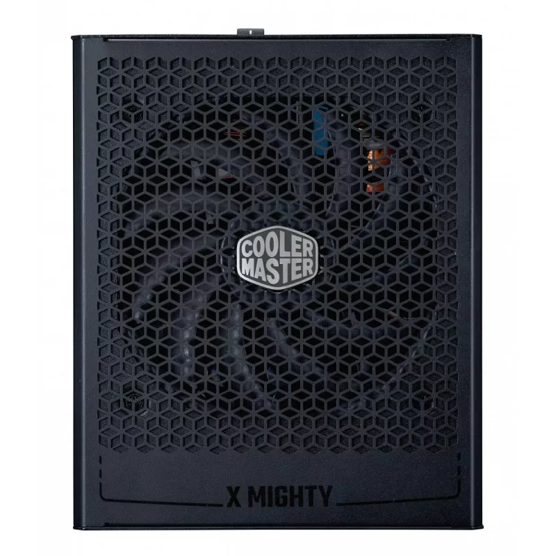 Fonte de alimentação Cooler Master X Mighty Platinum 2000W 230V, ATX 24 pinos, 80 PLUS Platinum, preta, ventoinha de 12 cm