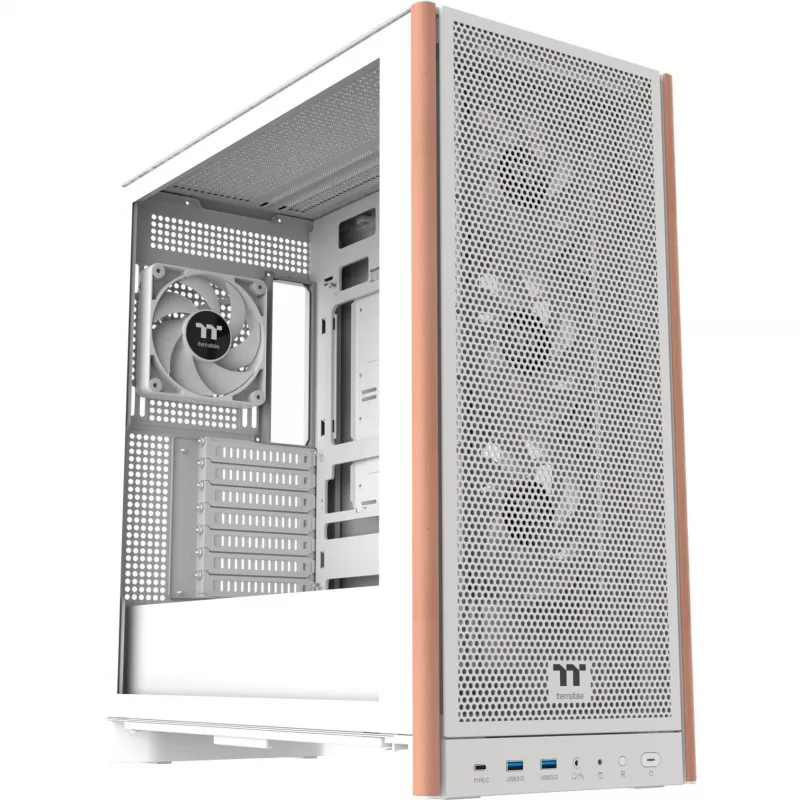 Caixa Thermaltake S370 WS Midi Tower Snow White - Midi/Mini Tower - ATX (CA-11J-00M6WN-00)