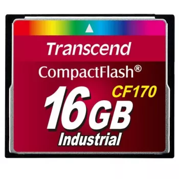 Cartão de memória flash Transcend 16 GB CompactFlash MLC CF170
