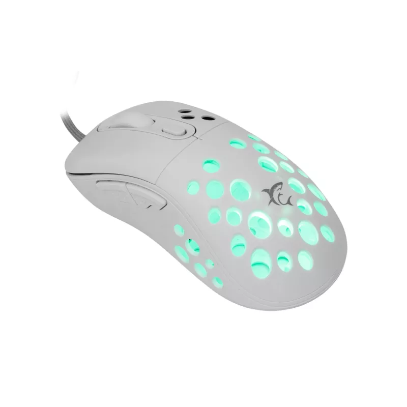 Rato White Shark GM-5013 Azrael branco USB
