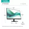RENEW SILVER Monitor HP 327pf Series 3 Pro FHD - 27 polegadas 1920x1080 FHD 250-nit 100Hz AG, IPS, HDMI/VGA/DisplayPort, inclinável, 1 ano de garantia