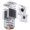 Jonsbo CR-1400 DV2 cooler de ar para CPU, 2 x 92 mm, branco