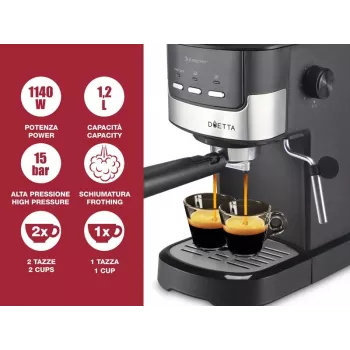 Máquina de café Beper 1,25L P101CAF100
