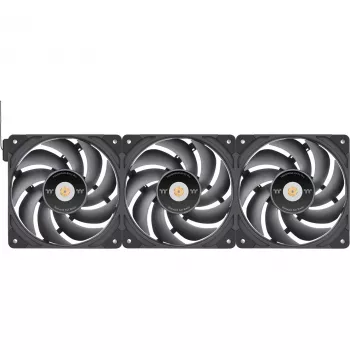 Thermaltake TOUGHFAN EX12 Pro Swappable Edition Ventoinha para Caixa 120mm Pack de 3 Preto