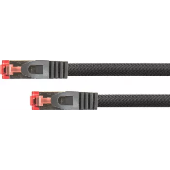 Cabo de rede Ethernet Python 8063PY-250S preto
