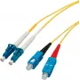 EFB-Elektronik jumper duplex LC-SC 9/125µ, OS2, LSZH, amarelo, 2.0mm, 15m Fabricante: EFB Elektronik (O0360.15)