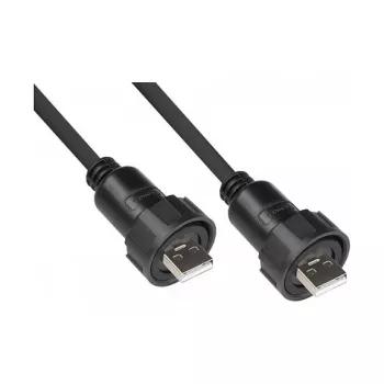 Good Connections ficha industrial S4 cabo USB 2.0, USB-A para Mini-USB, 1 m (IC04-U202)