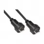 Good Connections ficha industrial S4 cabo USB 2.0, USB-A para Mini-USB, 1 m (IC04-U202)