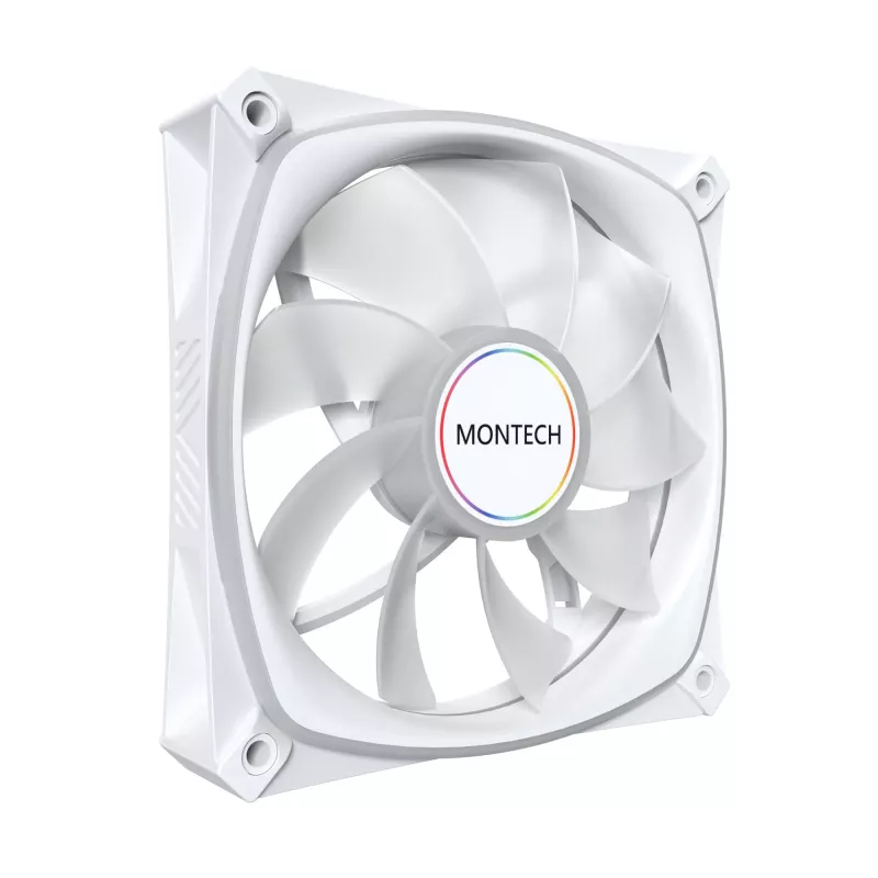 Ventoinha para caixa MONTECH RX120 PRO branco 120mm ARGB