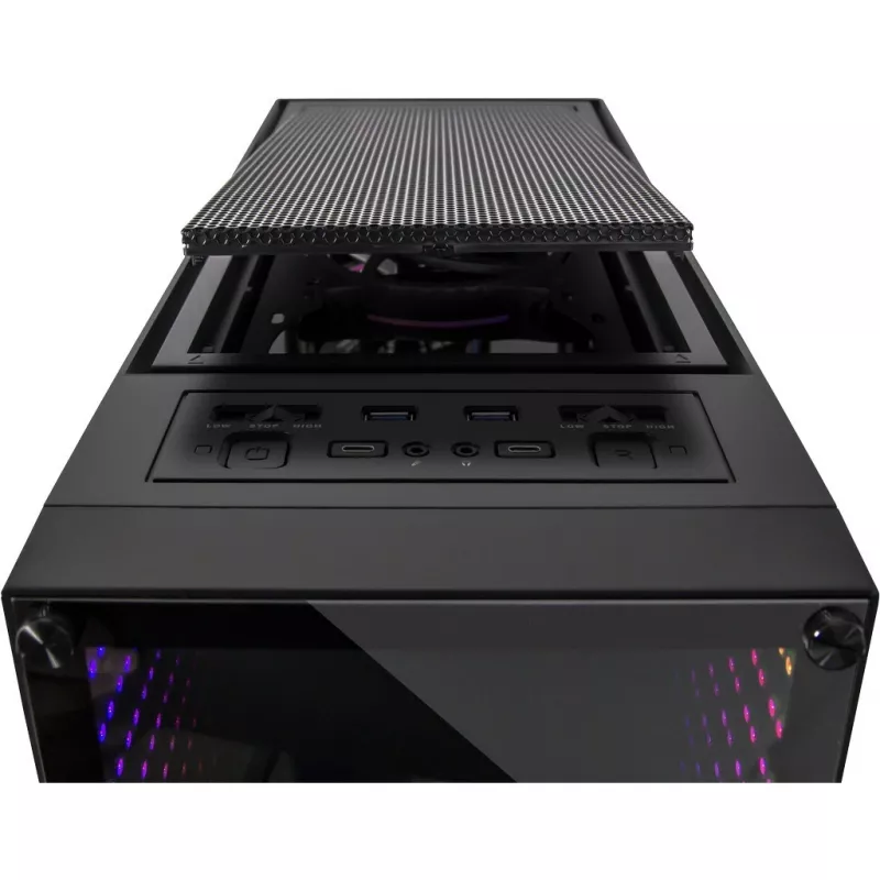 Torre Inter-Tech X-908 Infini2 preta