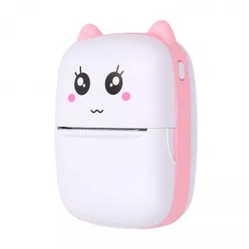 Impressora Extralink EPP-001 transferência térmica rosa