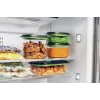 Recipiente de conservação FoodSaver FFC023X 1,8 L oval Tritan, preto transparente, bomba de vácuo, lavável na máquina de lavar louça