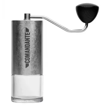 Moinho de café manual Comandante C40 MK4 Lab Series Tigershark Stone Washed