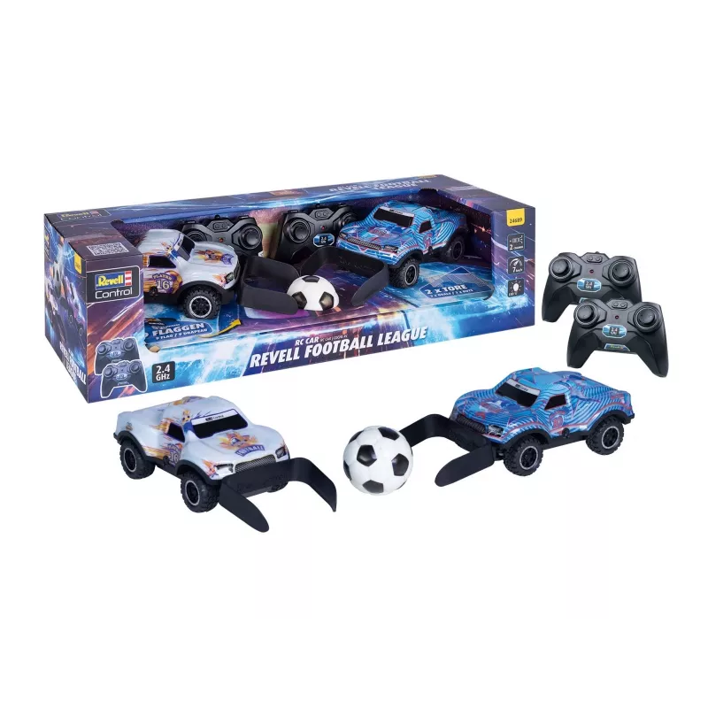 Revell Control 24689 Football League carro telecomandado, 1:22, elétrico, para principiantes