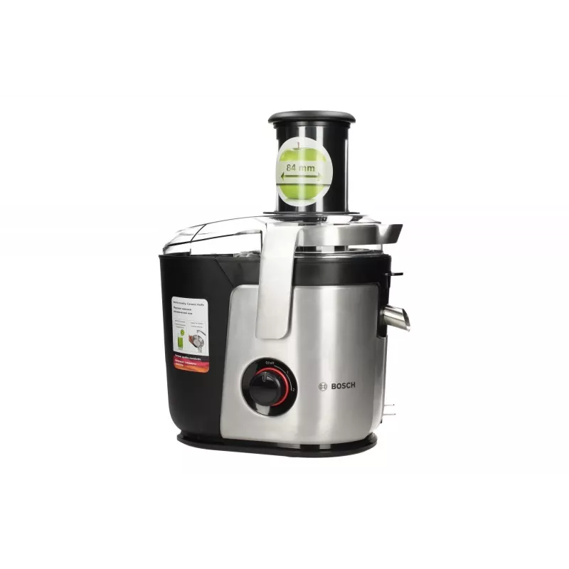 Extrator de sumo Bosch MES4000 1000 W preto, cinzento, aço inoxidável