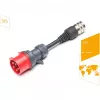 Acessório de carregamento para veículos elétricos Juice Technology EA-JC32 preto vermelho