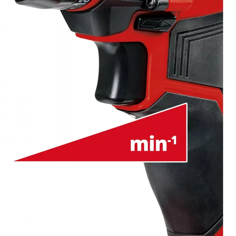 Berbequim aparafusador de punho de pistola Einhell TC-CD 18-2 Li, bucha de aperto rápido, bateria 1,5 Ah