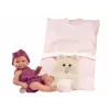 Boneca Llorens 40 cm Boneca bebé de corpo macio com características realistas para brincar e colecionar
