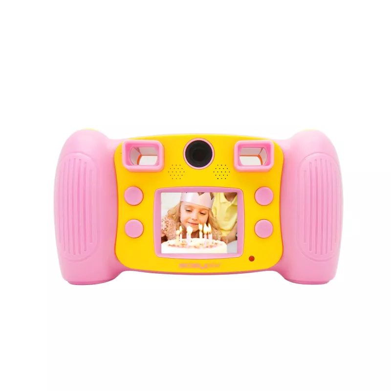 Câmara digital para crianças Easypix KiddyPix Mystery 165 g rosa amarelo