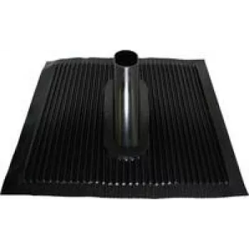 Tijolo de plástico e alumínio Megasat 500x440 mm preto (1800293)