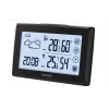 Estação meteorológica SENCOR SWS 2850 — temperatura e humidade interior/exterior, 1 sensor sem fios, 433,92 MHz, memória máx/mín