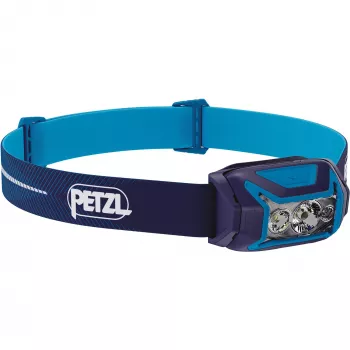Lanterna frontal Petzl Actik Core azul LED 100 lm USB recarregável