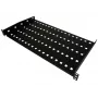 Alantec SA-P-19-1U-280-2-C Prateleira fixa para rack de 19 polegadas, 1U, 280 mm de profundidade, Preto