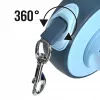 Treia automática para cão Extralink Pupilplanet 5 m com LED e recipiente para sacos de dejetos