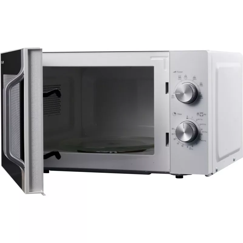 Micro-ondas Sharp R204WA prateado, branco micro-ondas simples bancada 20 l 800 W
