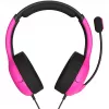 Headset com fios PDP PS5 & PC NEBULA ULTRA VIOLET AIRLITE, Gaming, Preto, Rosa