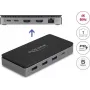 Docking station USB Type-C DeLOCK 4K Dual HDMI MST USB Gigabit LAN PD 85W
