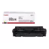 Cartucho de toner Canon 055H 1 unid. original amarelo