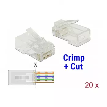 Ficha RJ-45 DeLOCK 86453