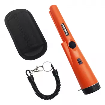 Detetor de metais de mão Extralink GP-Pointer SA-980 laranja — sonda pinpointer para localizar pequenos objetos metálicos