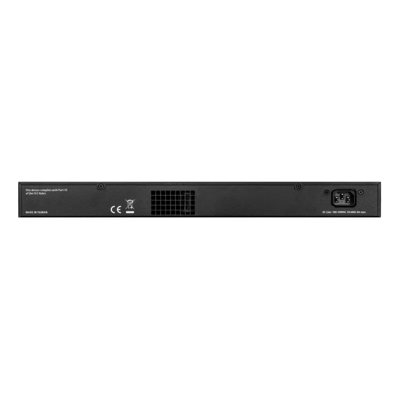 Switch gerido LANCOM GS-3628XP, 24× portas 2,5G RJ-45, PoE, L2/L3, montagem em rack 1U