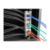 DeLOCK 67040 Suporte Keystone de 12 portas, inclinável, para rack de 10" ou 19" e montagem na parede