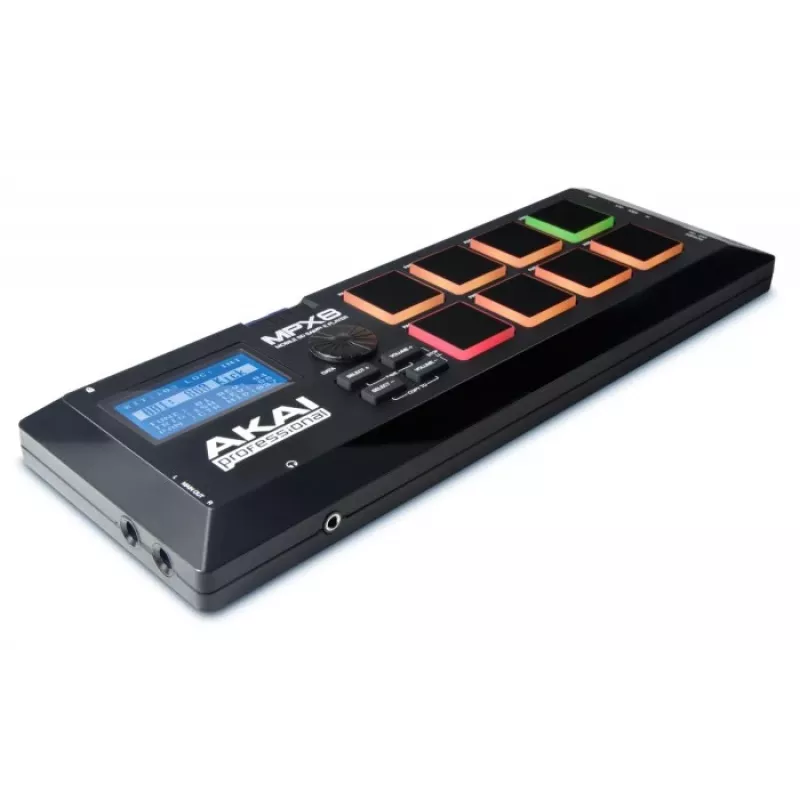 Akai MPX8 reprodutor de samples e controlador de pads, preto