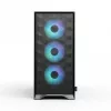 Caixa de PC Midi-Tower Fractal Design Pop 2 Air preto Solid — suporte ATX, 3 ventoinhas frontais de 120 mm, baías para unidades de 2,5/3,5