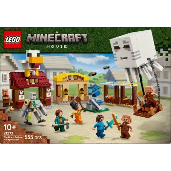 LEGO MINECRAFT 21273 O ataque do balão Ghast à aldeia